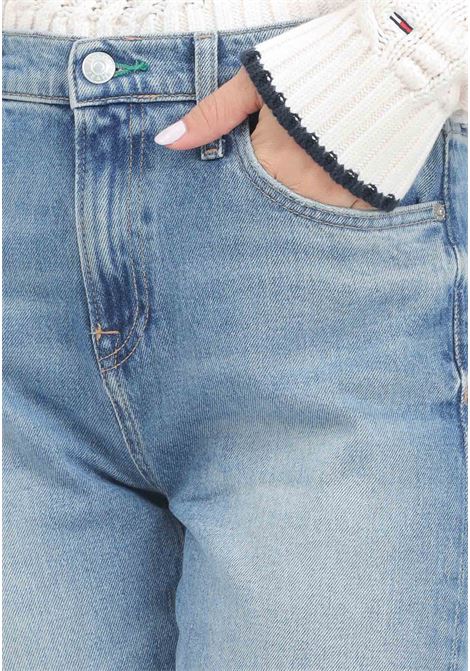 Jeans cinque tasche in denim chiaro da donna TOMMY JEANS | DW0DW181691AB1AB